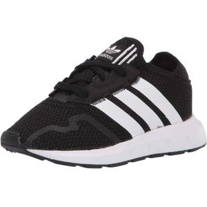 Adidas Unisex-Child Swift Essential Sneaker, Sz 7, Black/White